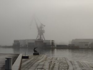 Aarhus i tåge