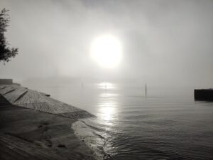 Aarhus i tåge
