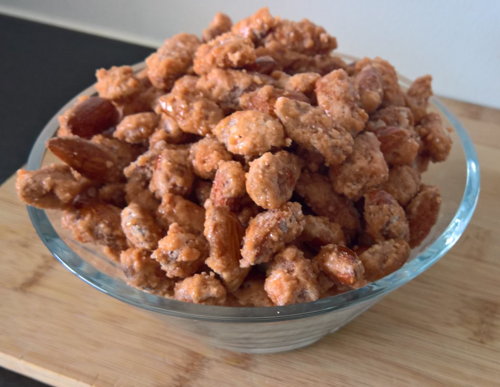 Brændte mandler
