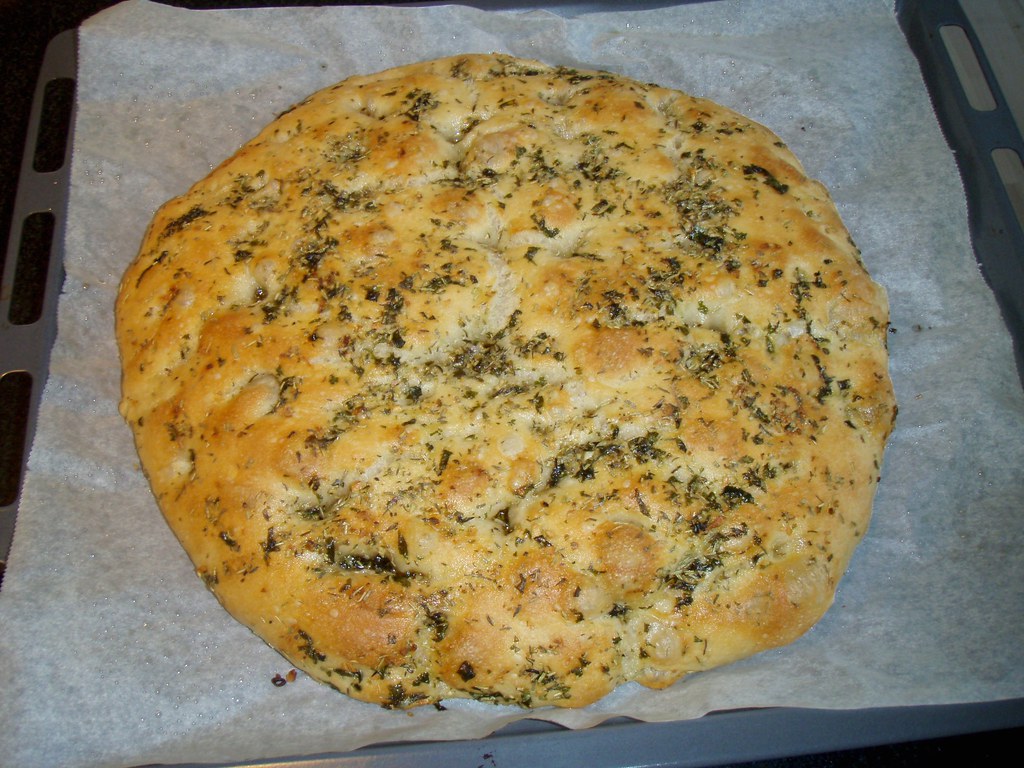 Foccacia i bradepande