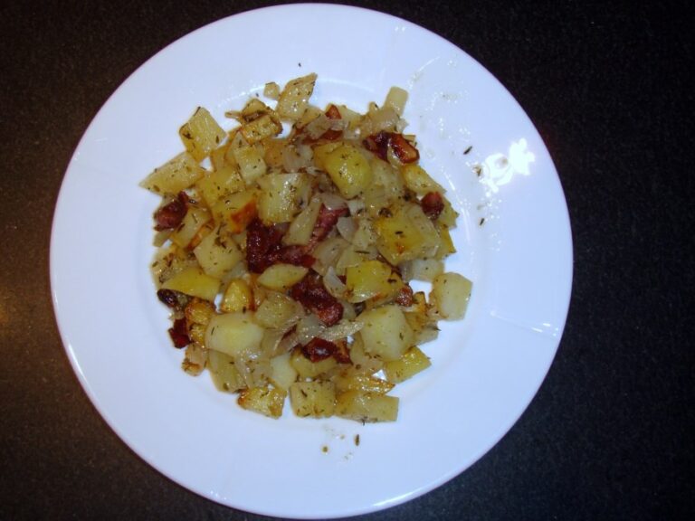 Kartoffeltern i ovnen