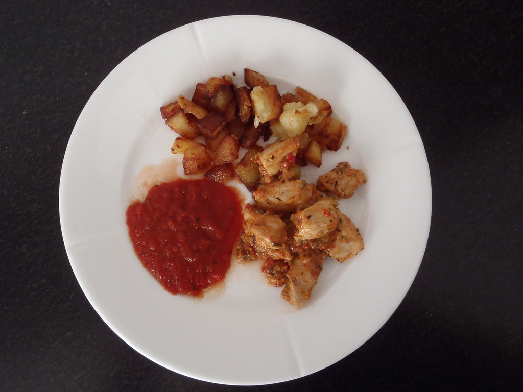 Kylling med chili, ingefær og citron