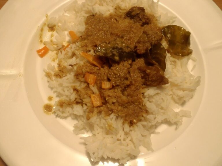 Oksekød ala rendang