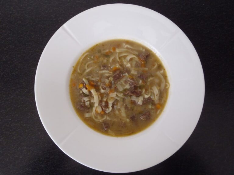 Penang-karry suppe med nudler