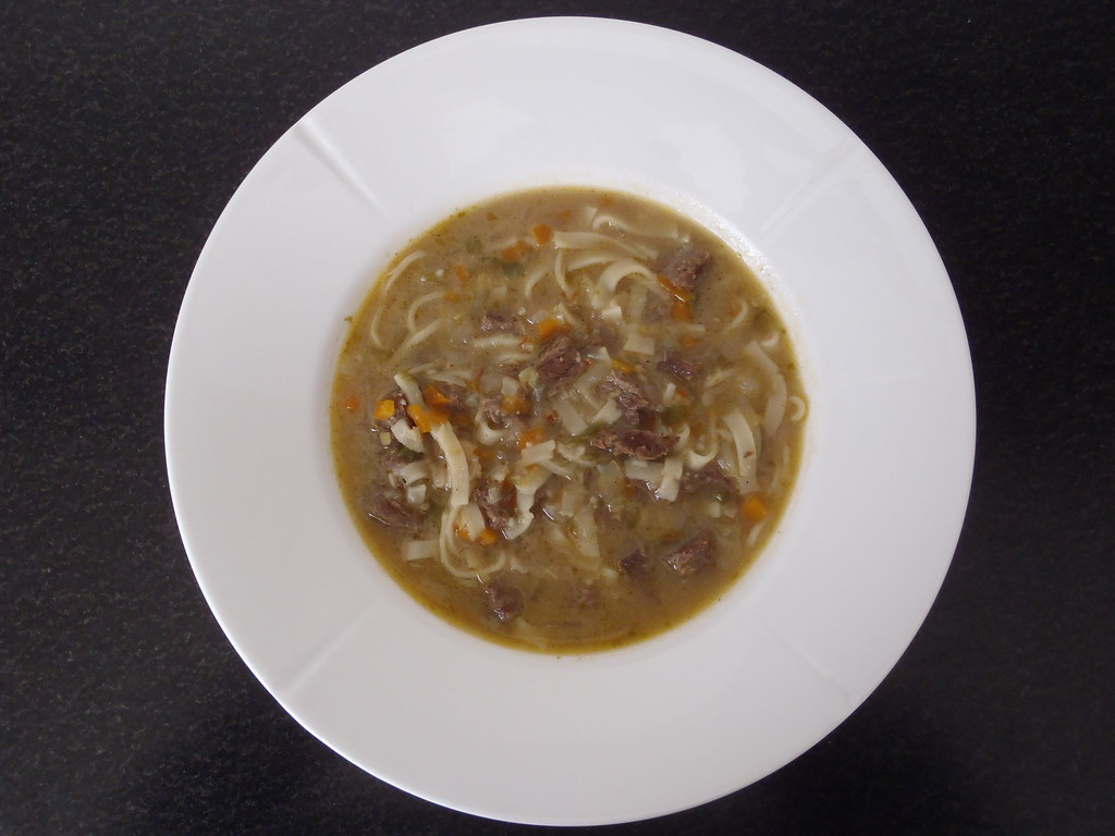 Penang-karry suppe med nudler