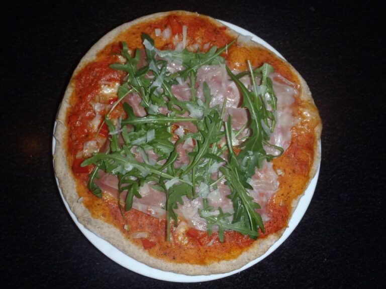 Pizza på bagesten