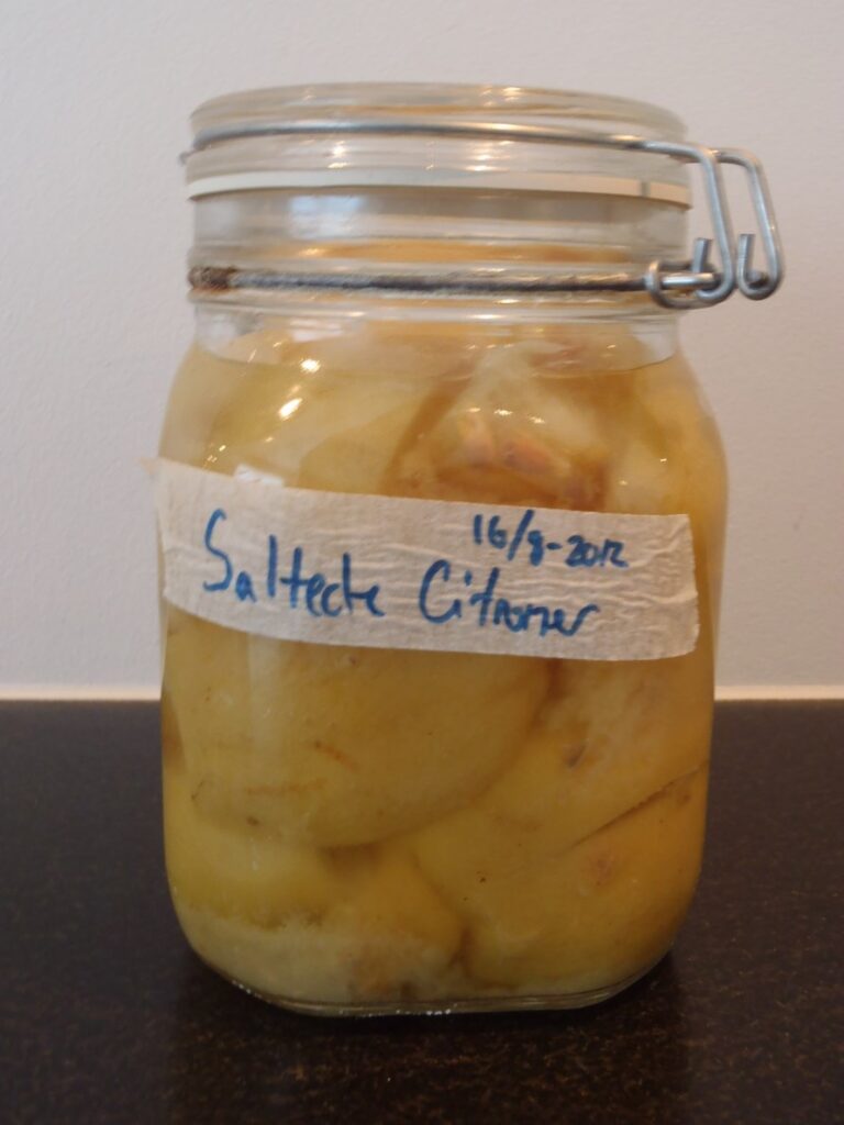 Saltede citroner