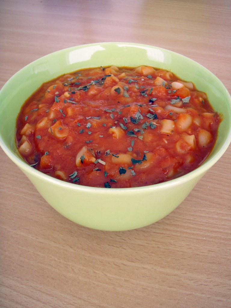 Tomatsuppe med nudler
